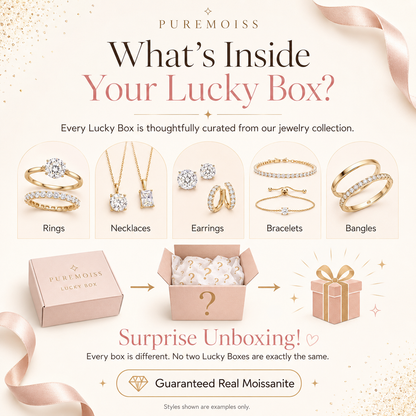 Guaranteed Moissanite Lucky Box