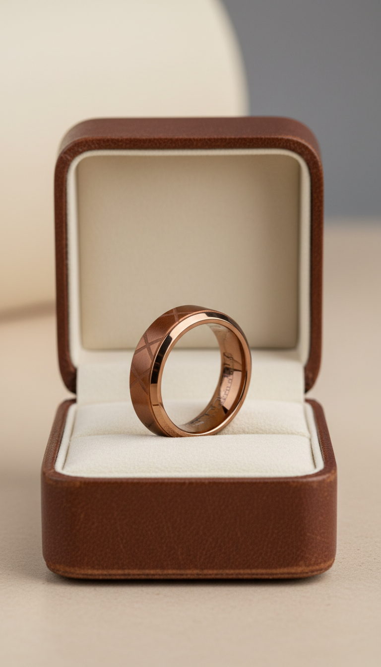 Chestnut brown limited edition smart ring