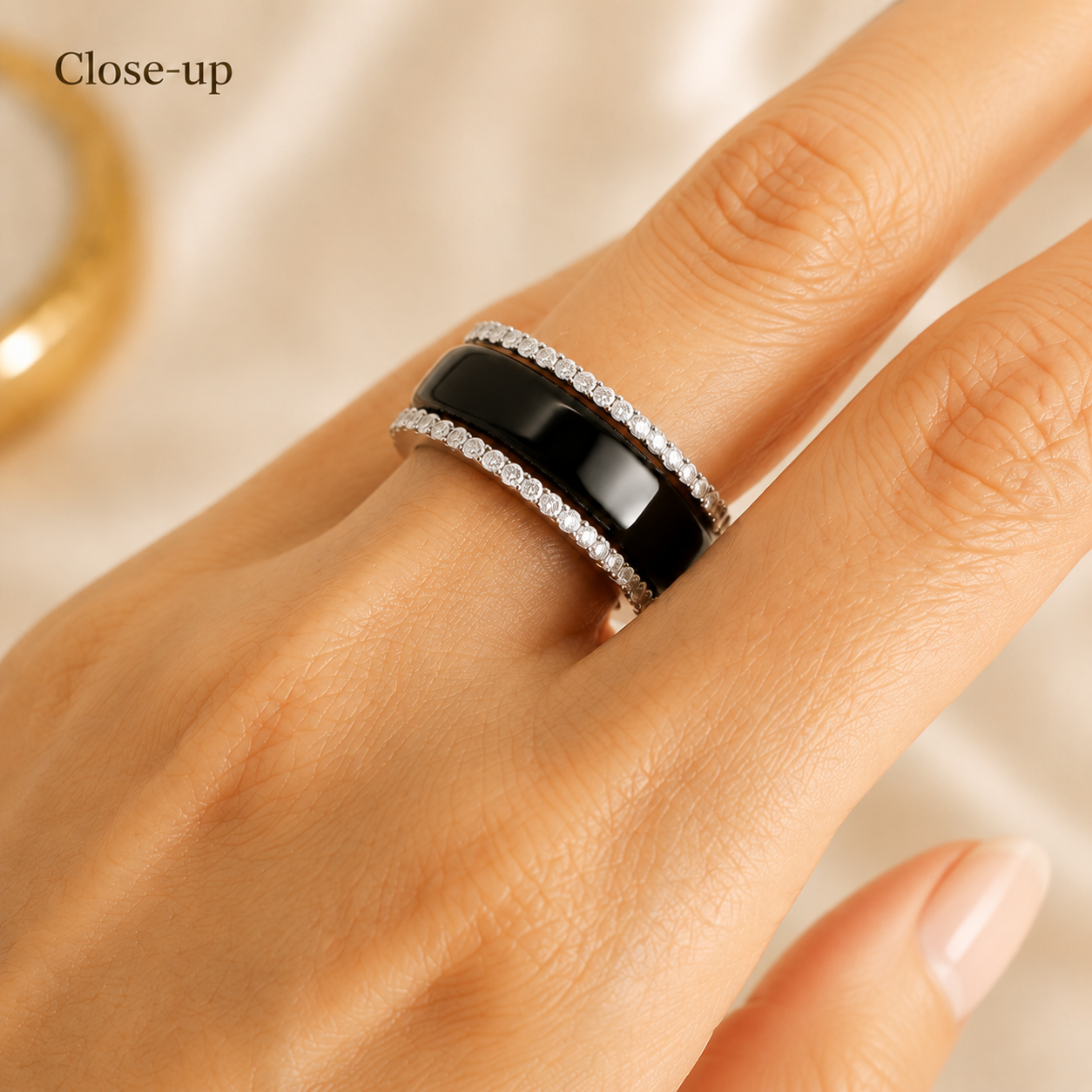 Pavé Smart Ring Enhancer Bands — Set of 2