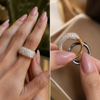 Handcrafted Smart Ring Jewelry Cover