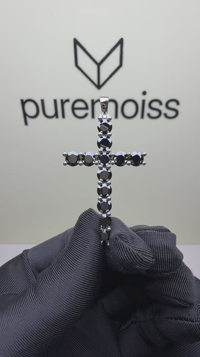 6CT Moissanite Cross Pendant | Power of Faith | Upgraded Version
