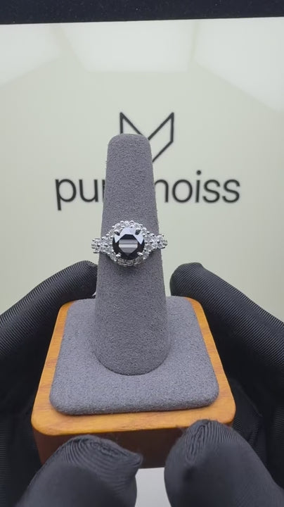 RS-10173 | Fancy Color 2CT Ring | White Gold Plated