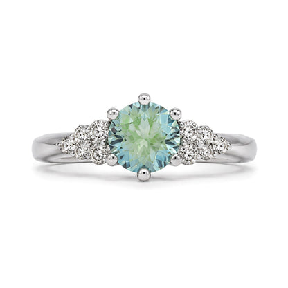 RS-10402 | Fancy Color 1CT Ring | White Gold Plated