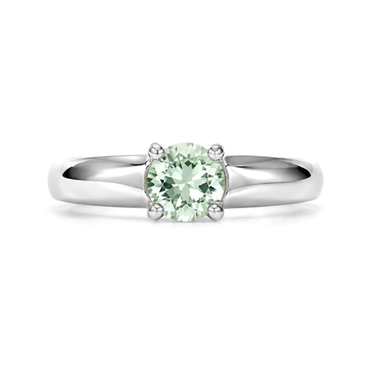 RS-10282 | Men's Fancy Color 0.5CT Ring | White Gold Plated