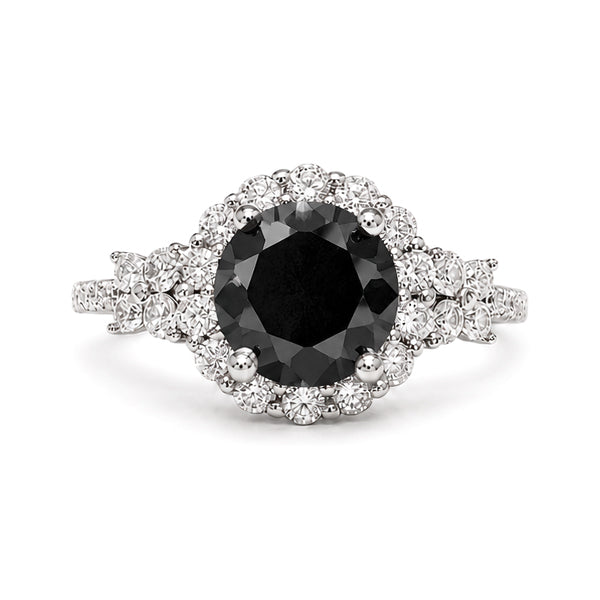 RS-10173 | Fancy Color 2CT Ring | White Gold Plated