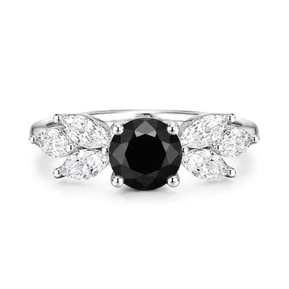 RS-10233 | Fancy Color 1CT Ring | White Gold Plated