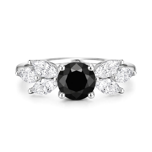 RS-10233 | Fancy Color 1CT Ring | White Gold Plated