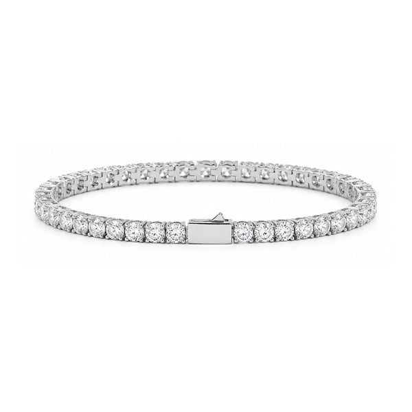 D-Color Moissanite Tennis Bracelet | 3mm Stones