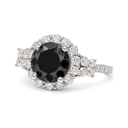 RS-10173 | Fancy Color 2CT Ring | White Gold Plated