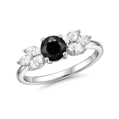 RS-10233 | Fancy Color 1CT Ring | White Gold Plated