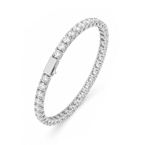 D-Color Moissanite Tennis Bracelet | 3mm Stones