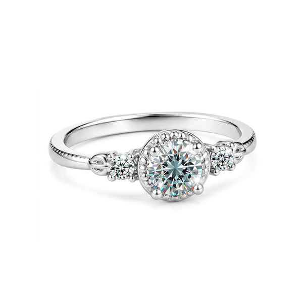 RS-10372 | Men's Fancy Color 0.5CT Ring | White Gold Plated