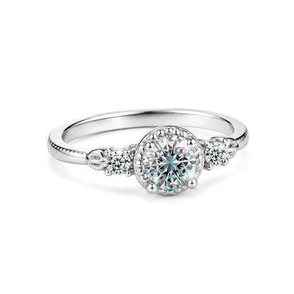 RS-10372 | Men's Fancy Color 0.5CT Ring | White Gold Plated