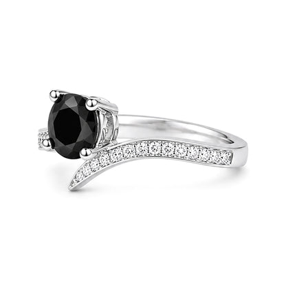 RS-10213 | Fancy Color 2CT Ring | White Gold Plated