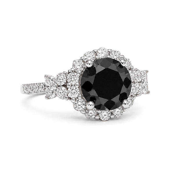 RS-10173 | Fancy Color 2CT Ring | White Gold Plated