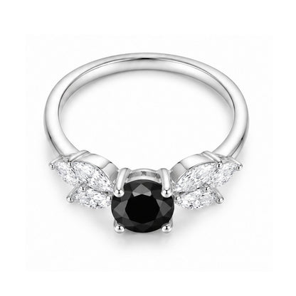 RS-10233 | Fancy Color 1CT Ring | White Gold Plated