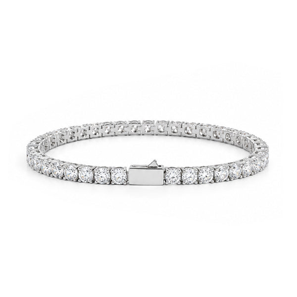 D-Color Moissanite Tennis Bracelet | 3mm Stones