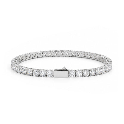 D-Color Moissanite Tennis Bracelet | 3mm Stones