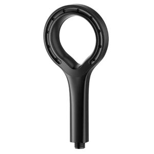 Hollow-out Shower Head-Black