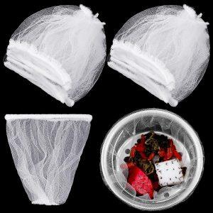 Sink Mesh Bags(100-Pack)-White
