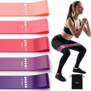 Yoga Resistance Band (Latex) - Purple