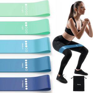 Yoga Resistance Band (Latex) - Dark Blue