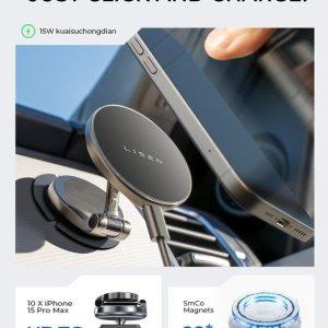 Lunar Car Wireless Charging Stand S1 + Car Charger