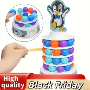 Penguin Ski Stacking Toy