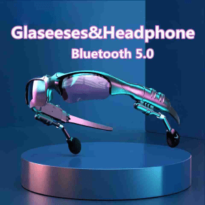 Bluetooth Glasses Headphone (Black)
